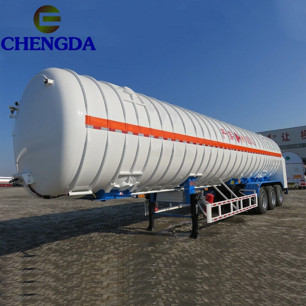 Chinese Suppliers CO2 LNG CNG Tanker Trailer with High Quality for Sale