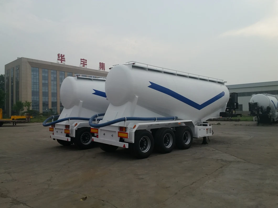 Dry Powder Trailer Powder Material Tanker Bulk Powder Tankers