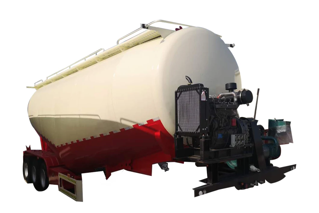 2021 Luen New Product Bulk Cement Silo Tanker Semi Trailer for Sale