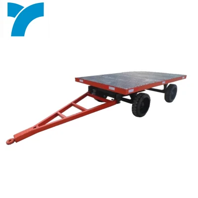 Remolques de plataforma para equipaje fácil de llevar a la venta Semirremolque de plataforma plana Remolque completo de plataforma baja