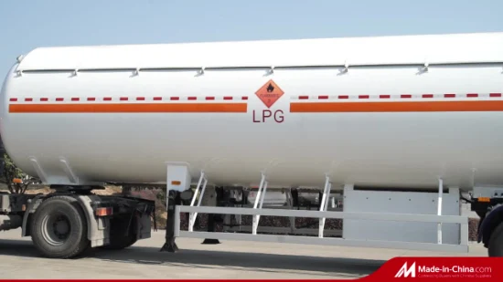 61.9m3 26t LPG Transporte de gas propano Semirremolque Precio