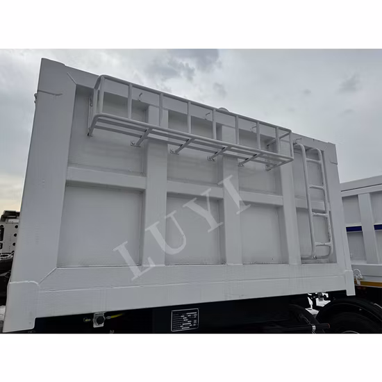 2018 China Precio bajo Tri-Axle 20 Ton 30 Ton Barra de tiro Remolque completo plano para África